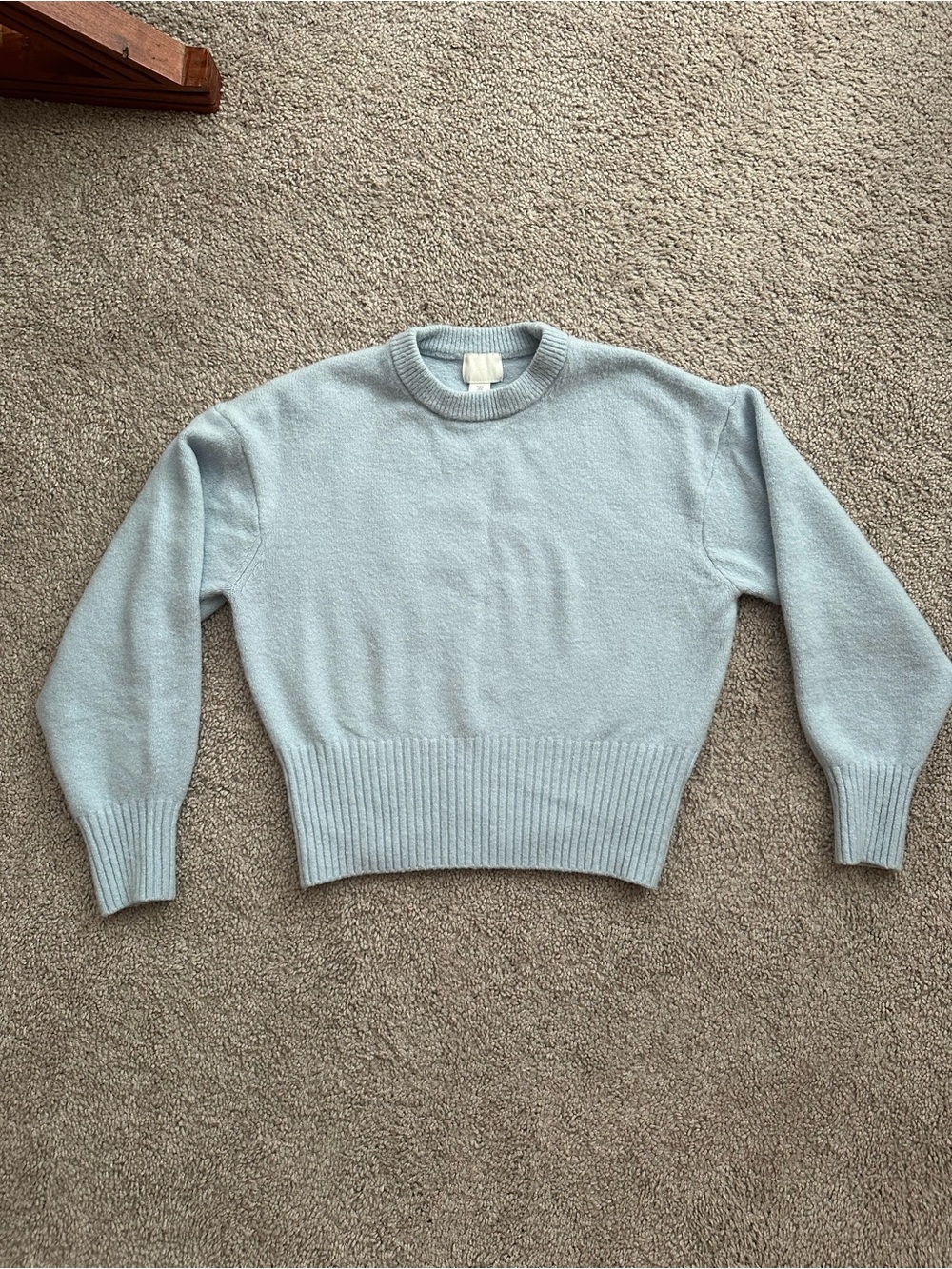 Light Blue Crewneck Sweater